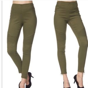 New Mix Moto Biker Leggings